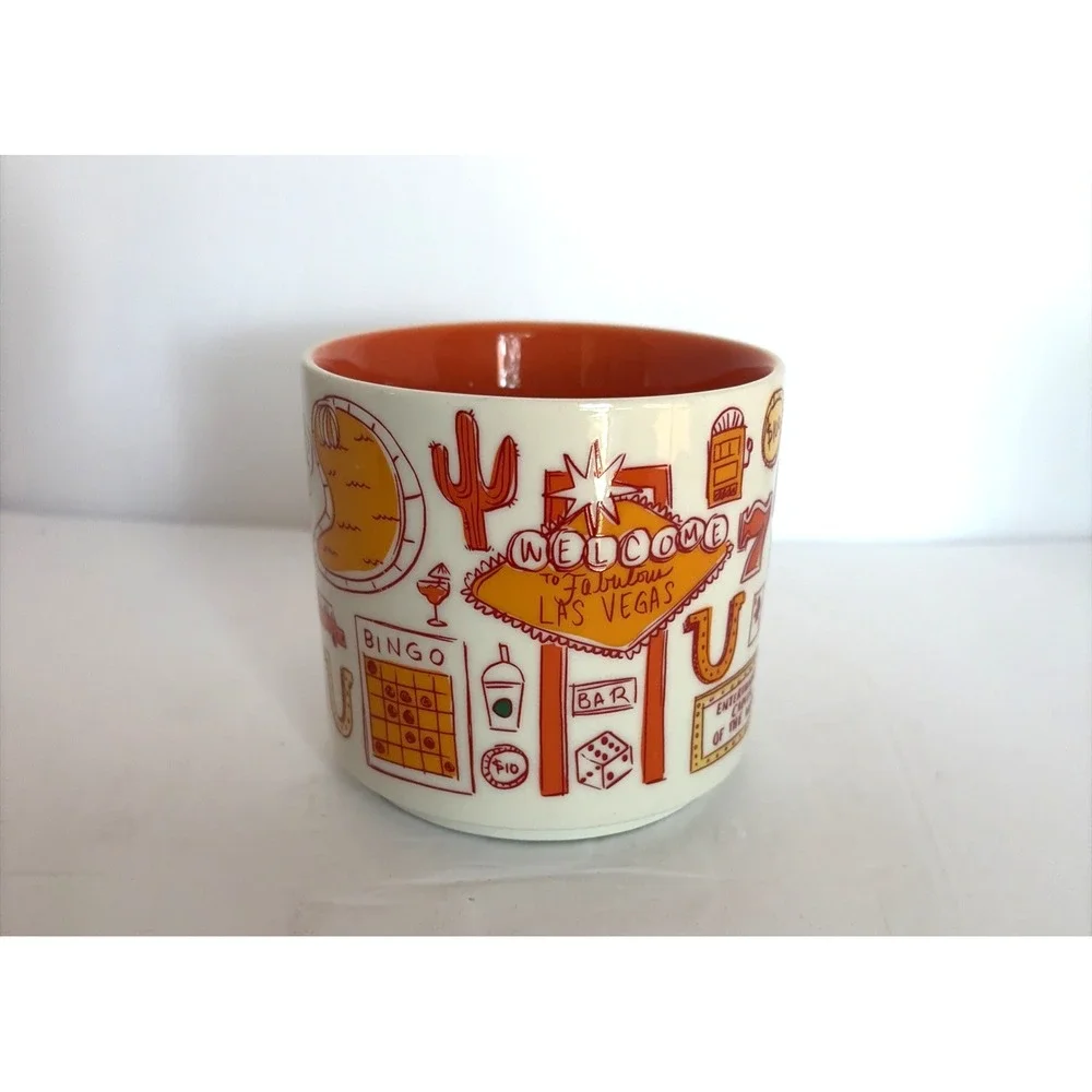 2018 Starbucks Las Vegas Coffee Mug Been There Series Across The Globe 14oz